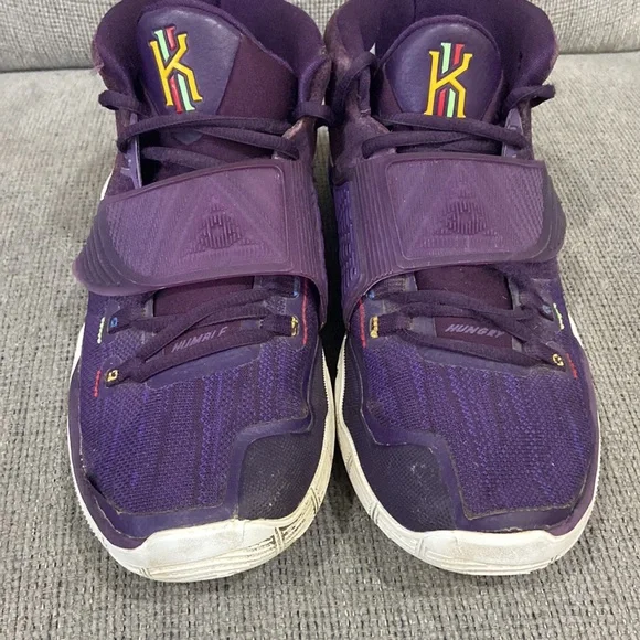 Kyrie Irving 6 Enlightenment Grand Purple and White youth size 7 - Picture 4 of 8